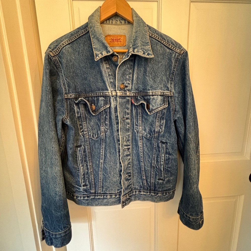Vintage 80s Levis Type 3 Denim Jacket 40 Regular